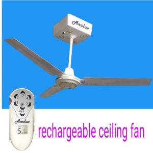 56" rechargeable ceiling fan